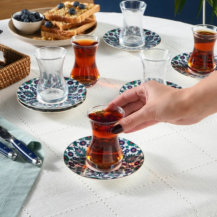 KARACA Karaca Edirne Theeset 12 delig | 6 persoons