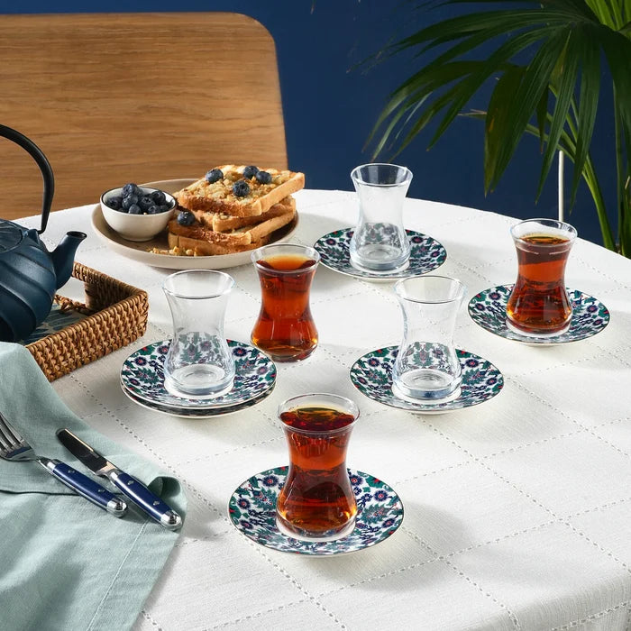 KARACA Karaca Edirne Theeset 12 delig | 6 persoons