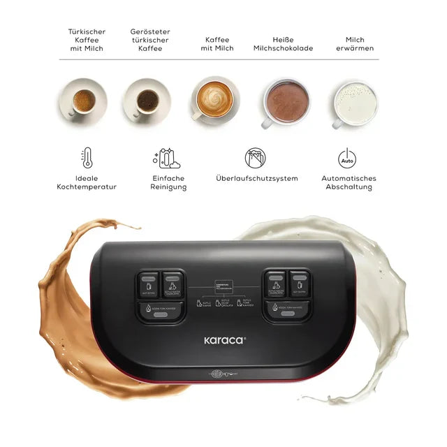 KARACA Karaca Hatır Hüps Düet Turkse Koffieapparaat iconic Beige, 1400W