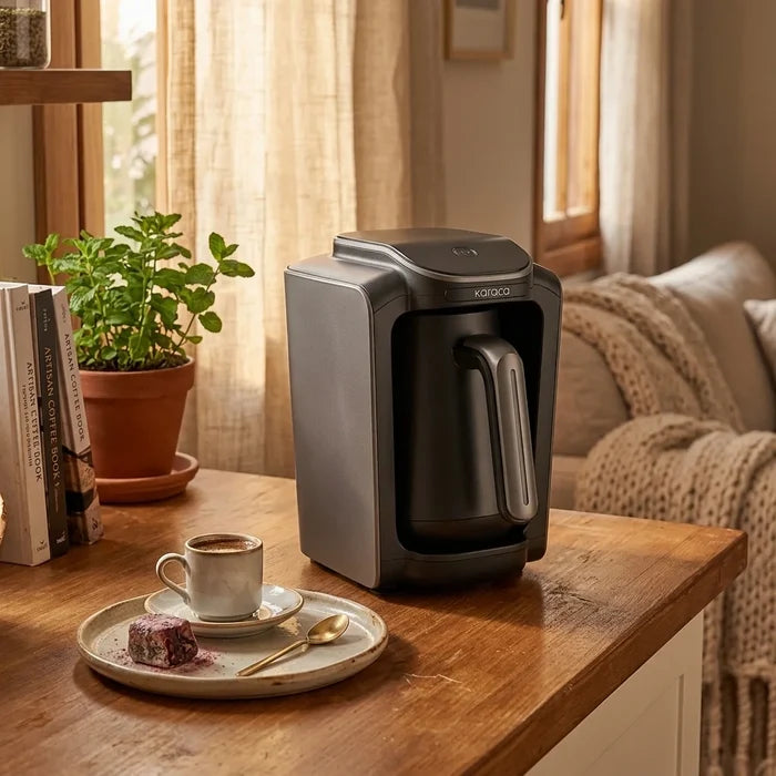 Karaca Hatır Neo Turkse Koffiemachine met Melk – Space Grey