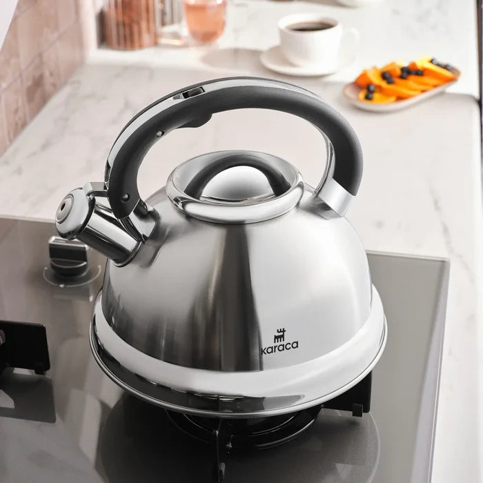 KARACA Karaca Kettlinox 2,5 L fluitketel / snelkook-waterketel