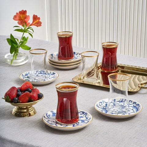 KARACA Karaca Mare Theeset 12 Delig | 6 Persoons