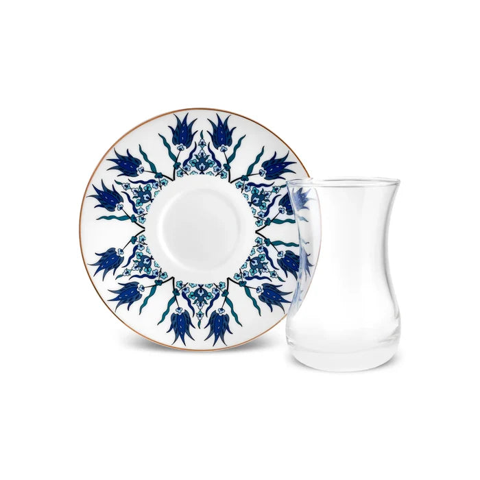 KARACA Karaca New Iznik Theeset 12 delig | 6 persoons
