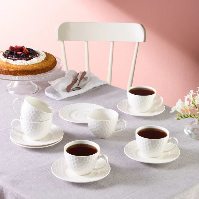 KARACA Karaca Nora Cappuccino/Nescafeset 12-Delig | 6-Persoons