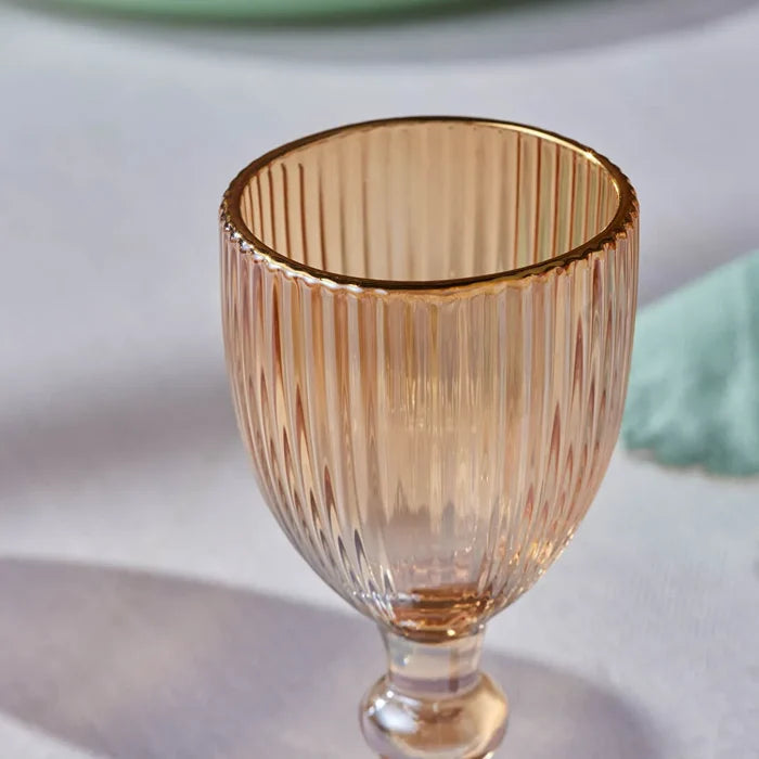 KARACA Karaca Rocca Borrelglas | 6 delig Gold