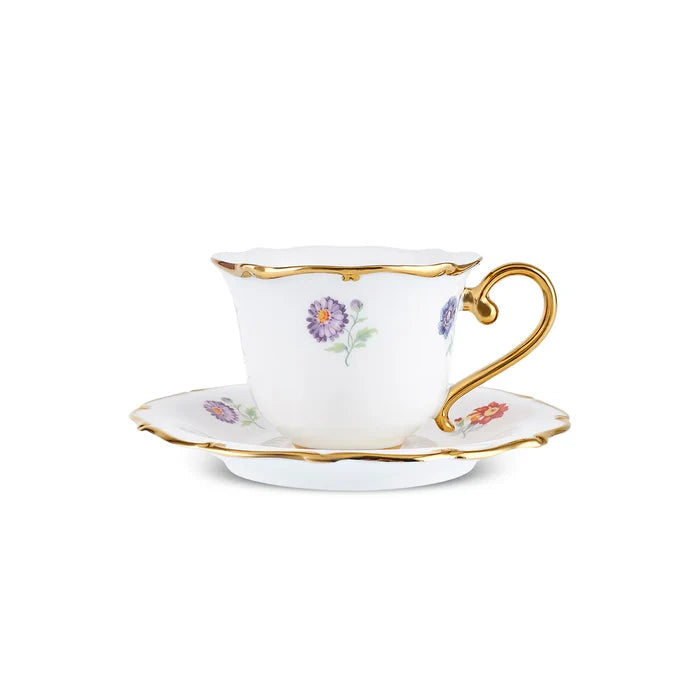 KARACA Karaca Royal Bone Diana Espresso Set 12 Delig | 6 Persoons