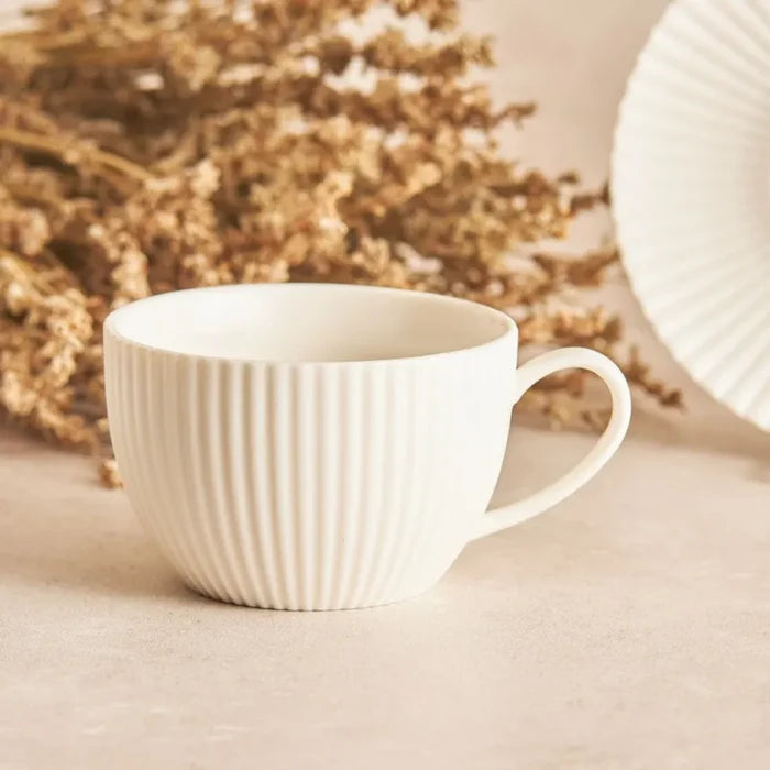 KARACA Karaca Seashell  Cappuccino/Nescafeset 12-Delig | 6-Persoons