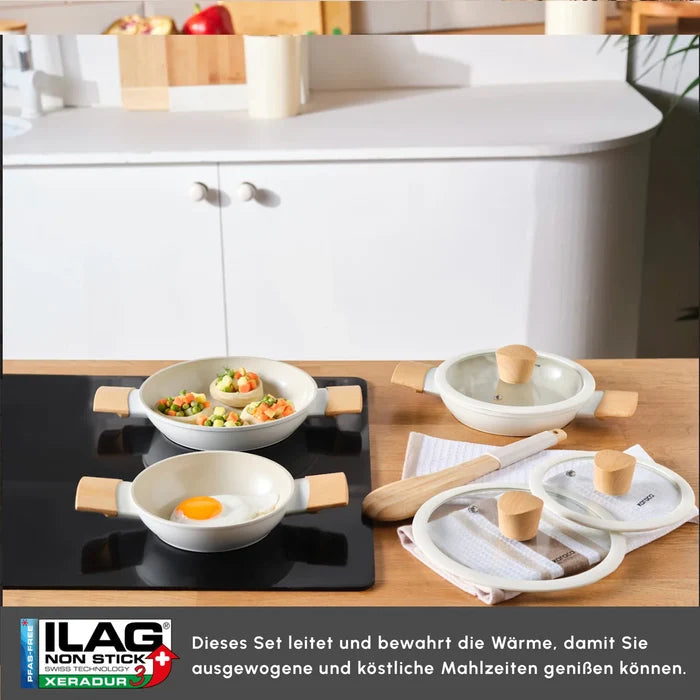 KARACA Karaca Swiss Crystal Almond Omeletset 6 Delig