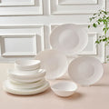 KARACA Karaca White Pure Opal Glas Serviesset 24 Delig | 6 Persoons