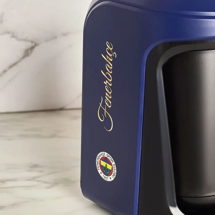KARACA Karaca x Fenerbahce gelicentieerde Hatır Hüps Turkse koffiemachine met melkfunctie