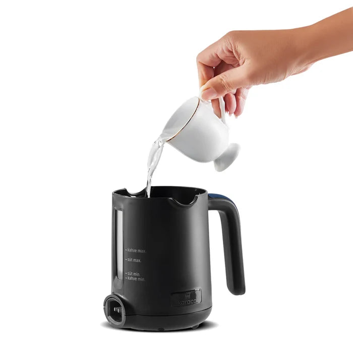 KARACA Karaca x Fenerbahce gelicentieerde Hatır Hüps Turkse koffiemachine met melkfunctie