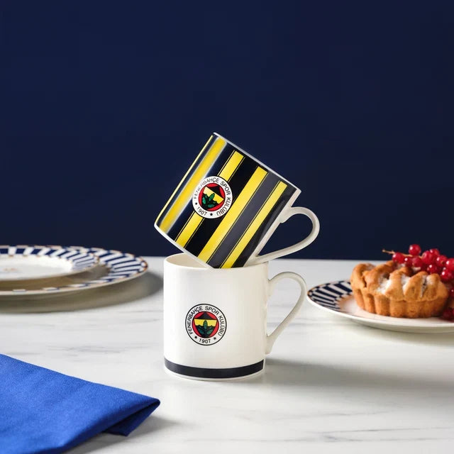 Karaca x Fenerbahce Gelicentieerde Mokken 2 persoons – 230 ml