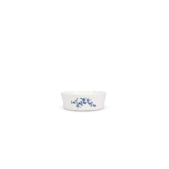 Kom 13xH5cm Blue flower Retro