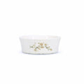 BonBistro Kom 13xH5cm brown flower Retro