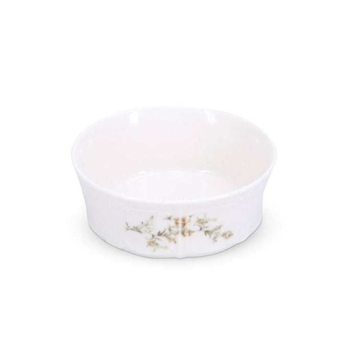 BonBistro Kom 13xH5cm brown flower Retro