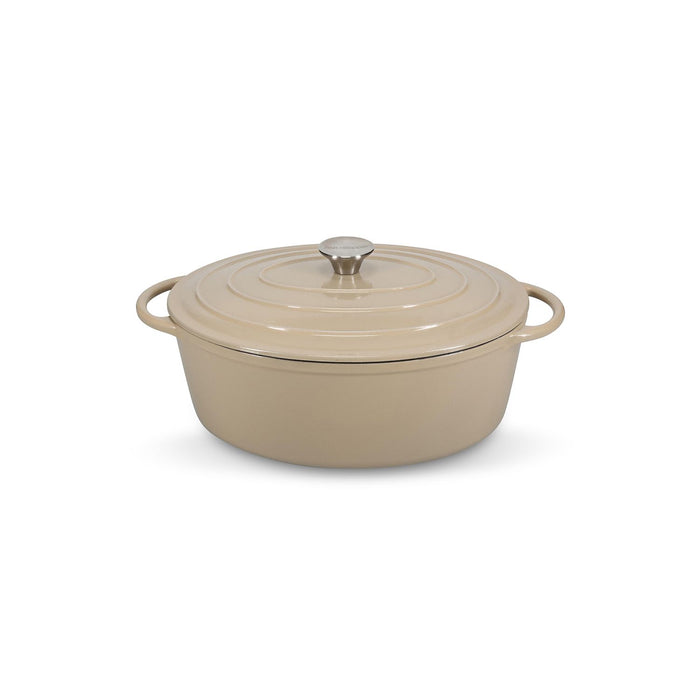 S & P Kookpot 41x26cm gietijzer beige Ferno