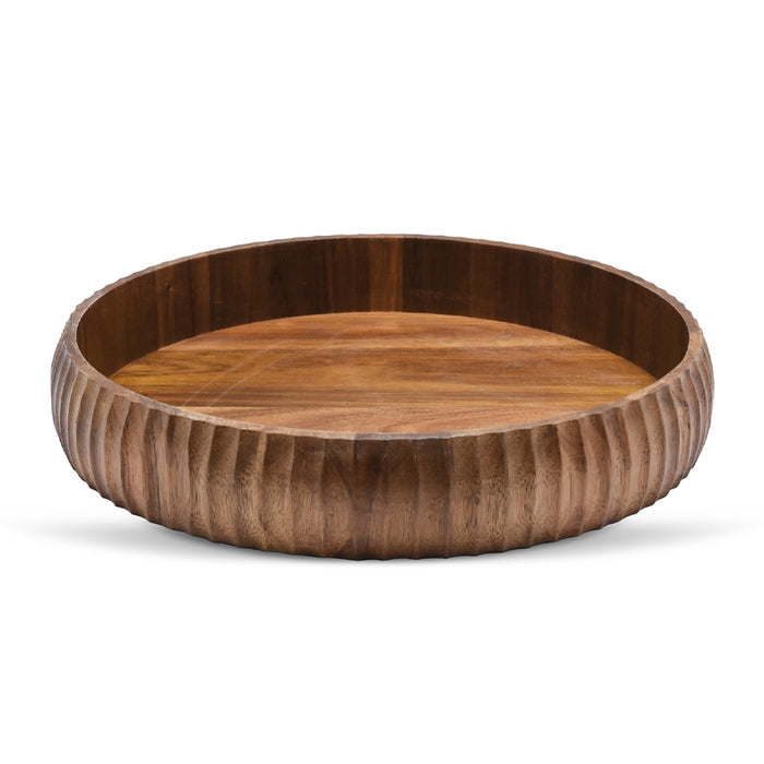 LIV LINEA Acaciahouten dienblad - Ø 30×5 cm