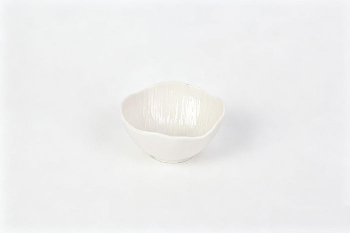 BVR Linea Dip- / Snackschalen Ø9 cm ( 6 Delig ) Wit | Cermico