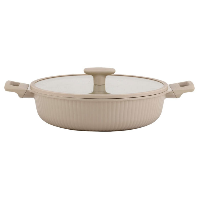 LUNA PANNENSET | 8-DELIG TAUPE
