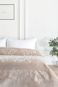 MERINOS Merinos Pırıltı Deken 220 x 240 cm | Beige