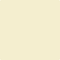 Benjamin Moore Color OC-116 Pale Celery wet, dry color sample.
