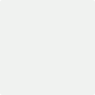 Benjamin Moore Color OC-151 White wet, dry color sample.