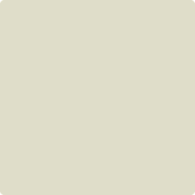 Benjamin Moore Color OC-43 Overcast wet, dry color sample.