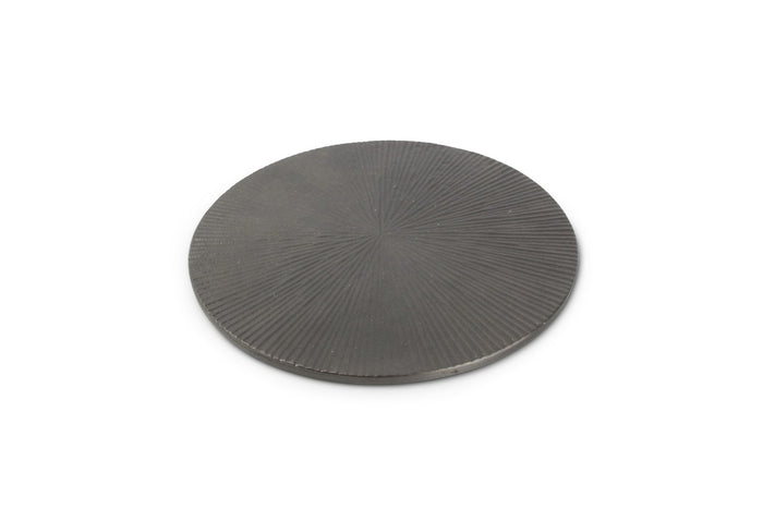 S|P Collection Pan Onderzetter 20cm geribbeld zwart Charm