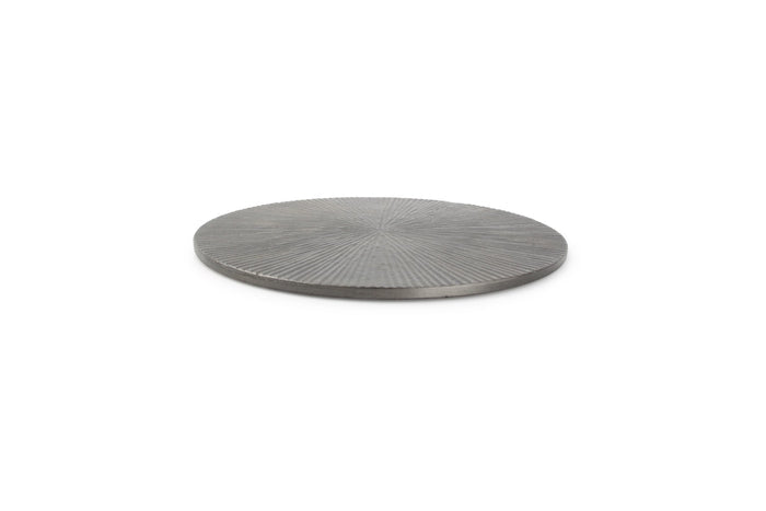 S|P Collection Pan Onderzetter 20cm geribbeld zwart Charm