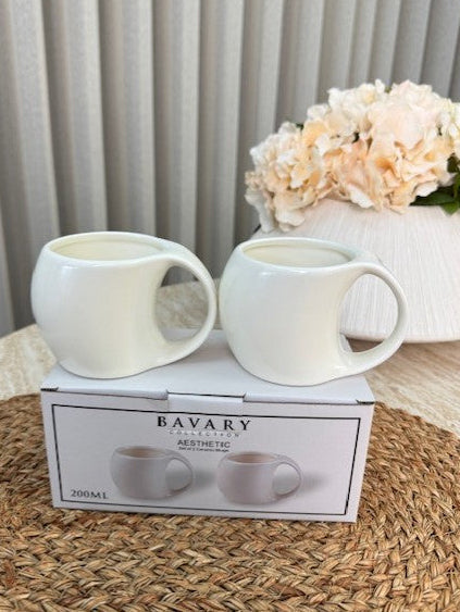 BVR Penguen ( Aesthetic ) Beker 2 Delig | Beige