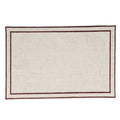 S & P PLACEMAT 44X29CM BEIGE MET DONKERBRUIN STIKSEL TABLETOP