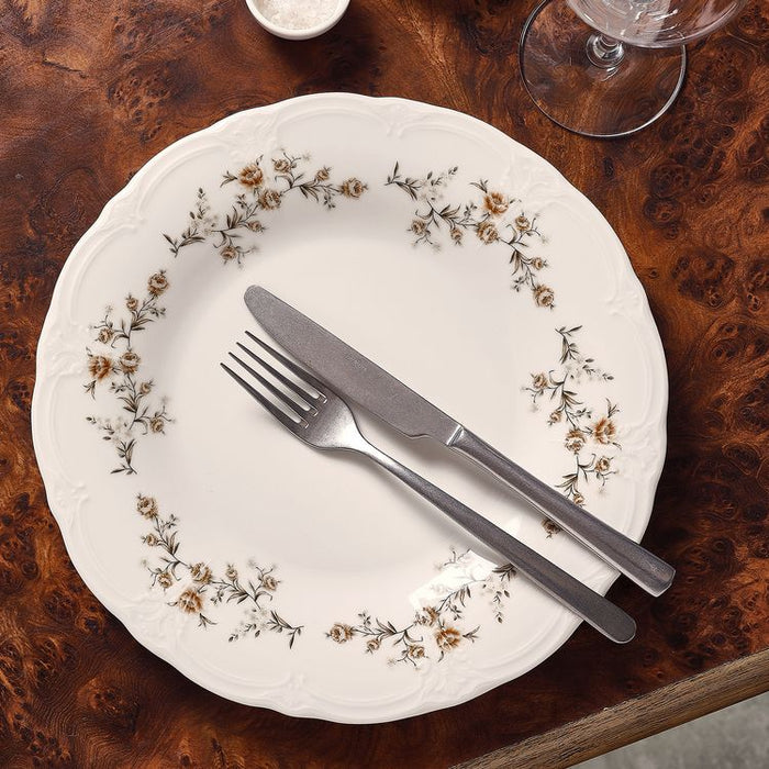 BonBistro Retro Beige Serviesset 24 Delig | 6Persoons