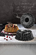 polochef Polochef Lindo Cakevorm - Graniet Bakvorm - 26cm -  Non-Stick - Zwart