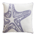 Purple Starfish Pillow
