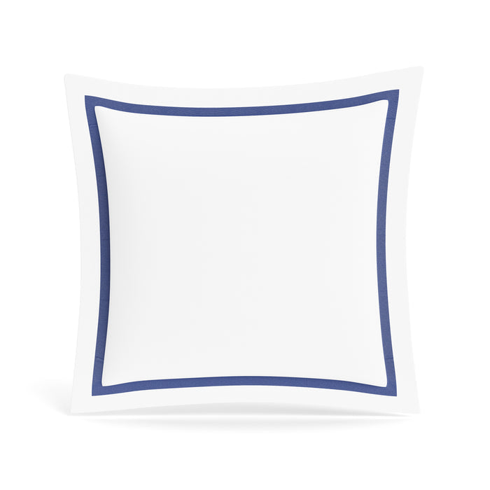 White / Navy / Euro 26x26