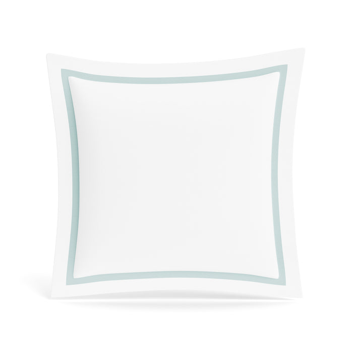 White / Aqua / Euro 26x26