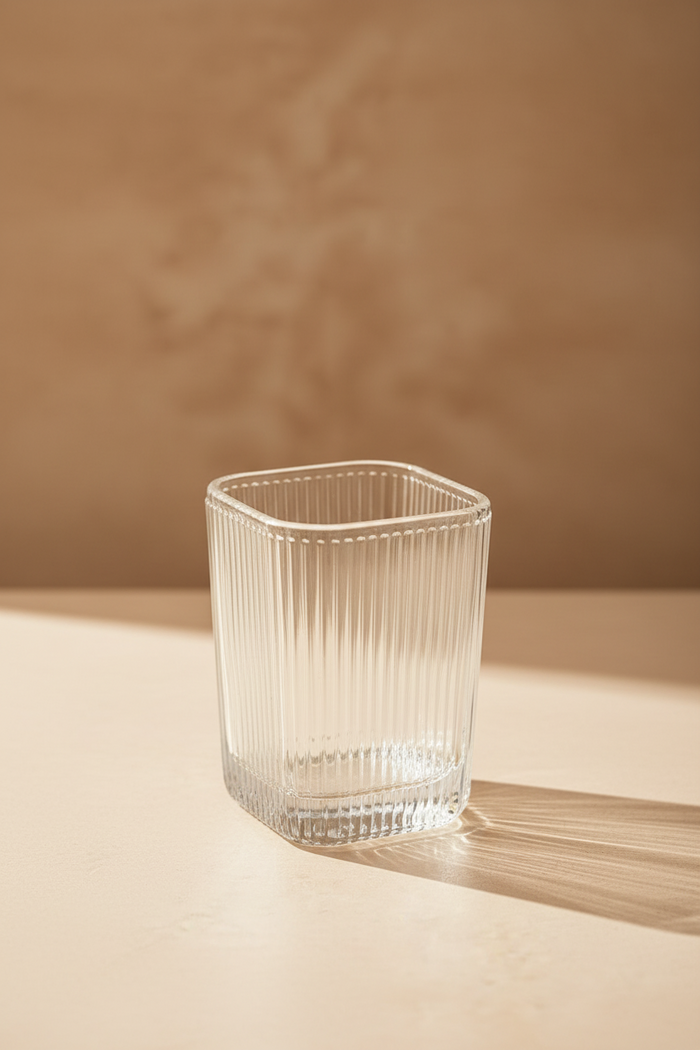 BVR Ribble Carree Water Glazen 200 ml | 6 Delig