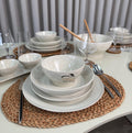 S & P Rocca Serviesset 16 delig | 4 Persoons Beige