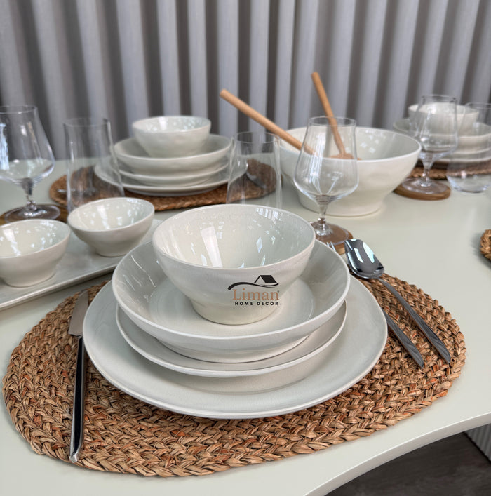 S & P Rocca Serviesset 16 delig | 4 Persoons Beige