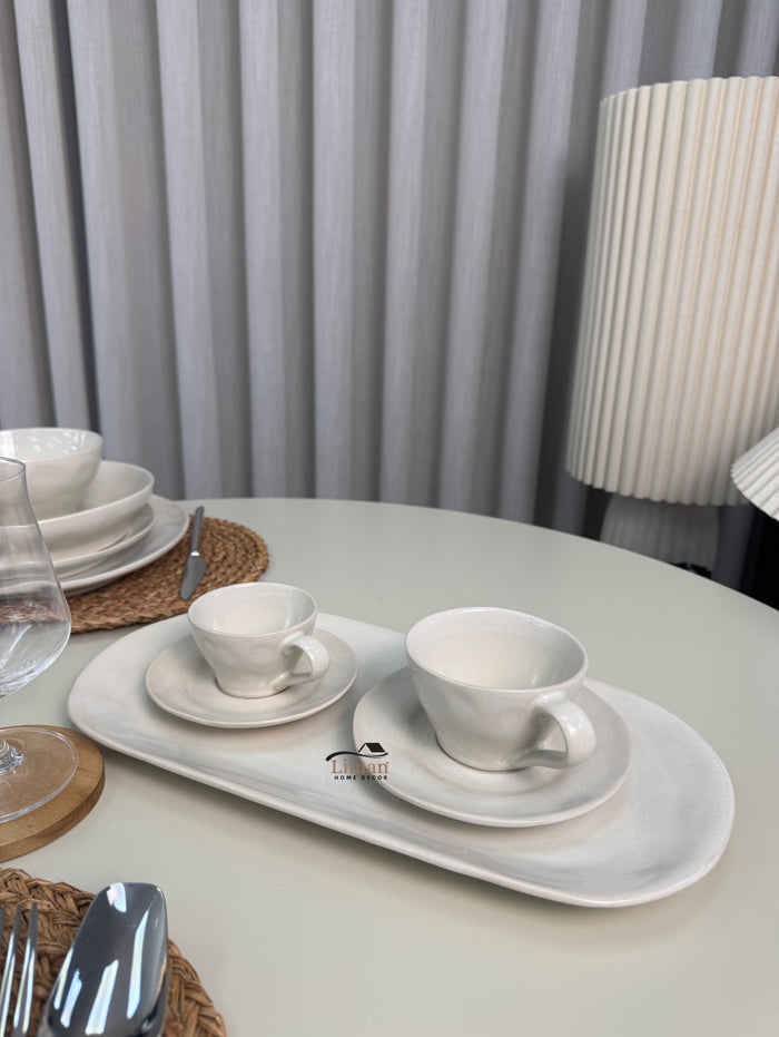 S & P Rocca Serviesset 16 delig | 4 Persoons Beige