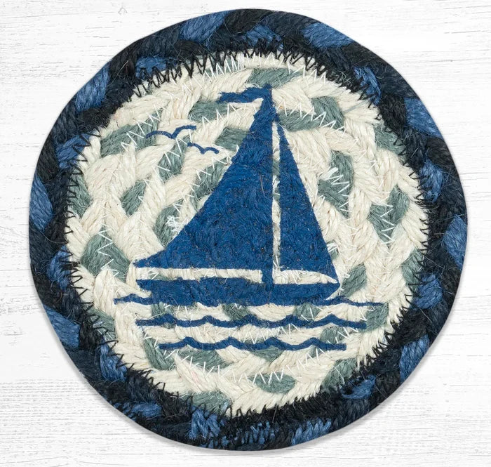 Sailboat Cruise Printed Coaster