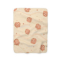 Sand Shell Sherpa Fleece Blanket