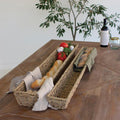 Seagrass Woven Bread Basket Set