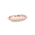 S|P Collection Serveerschaal 26,5x17,5xH4,5cm ovaal burgundy Cyril