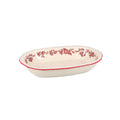 S|P Collection Serveerschaal 31,5x21xH5,5cm ovaal burgundy Cyril