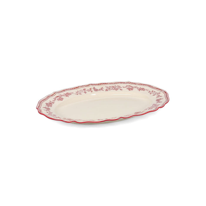 S|P Collection Serveerschaal 32,5x22,5cm ovaal burgundy Cyril