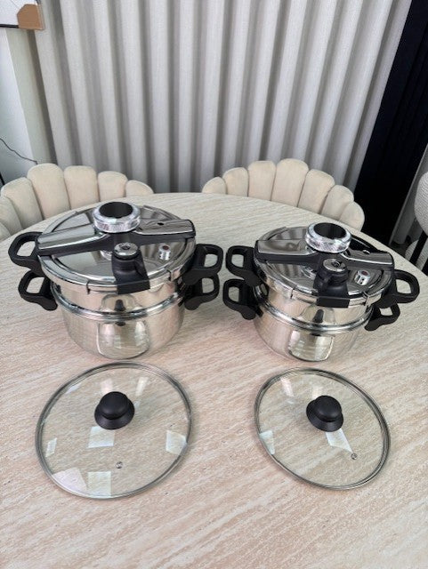 Bavary Snelkook- / couscous pan 24 cm | 6 Liter