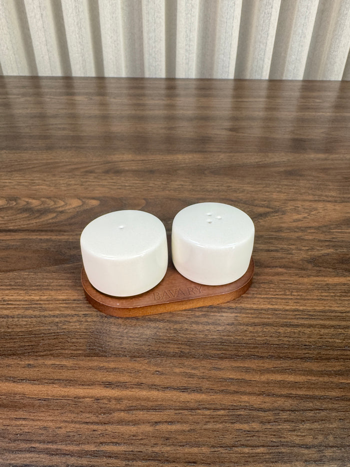 BVR Sora Zout- / pepervaatje set met stand