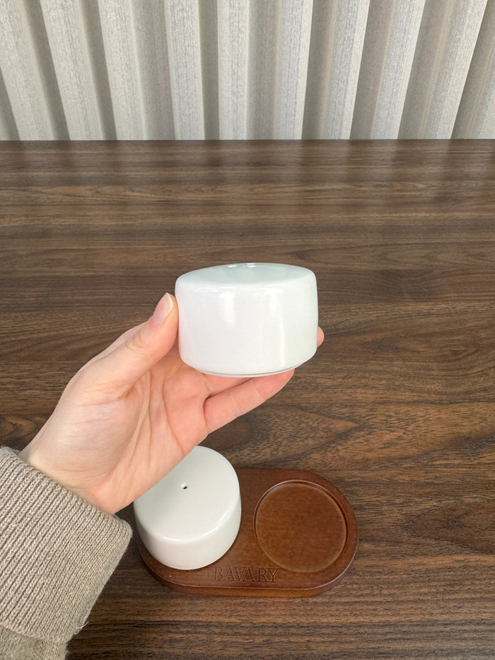 BVR Sora Zout- / pepervaatje set met stand