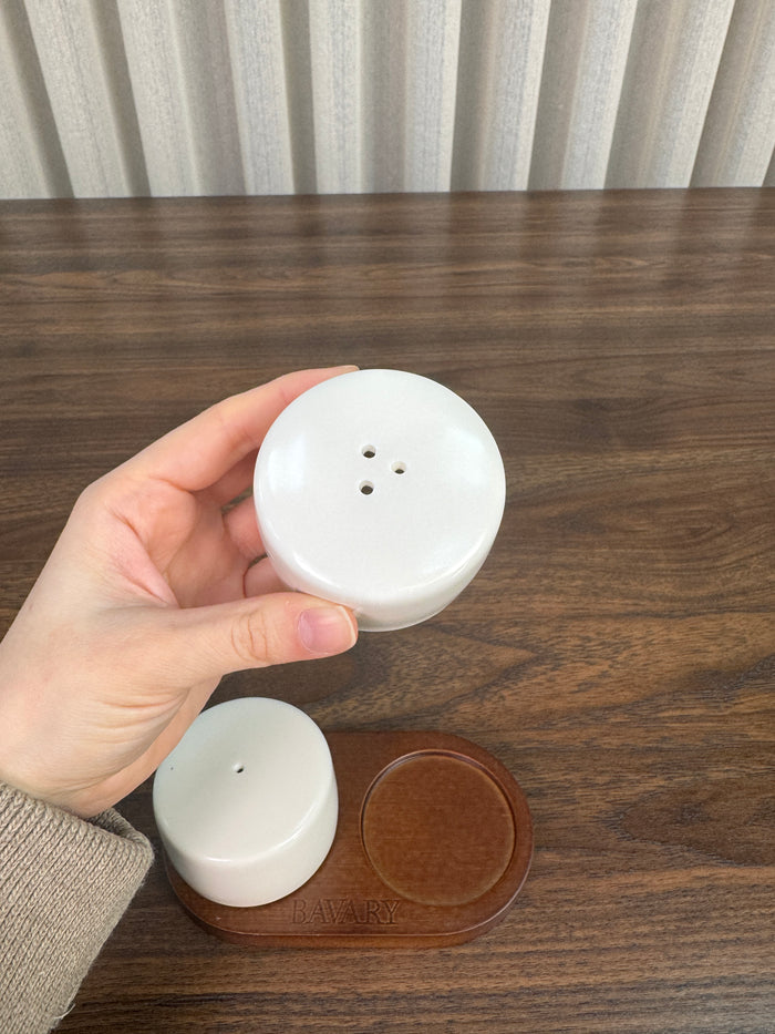 BVR Sora Zout- / pepervaatje set met stand
